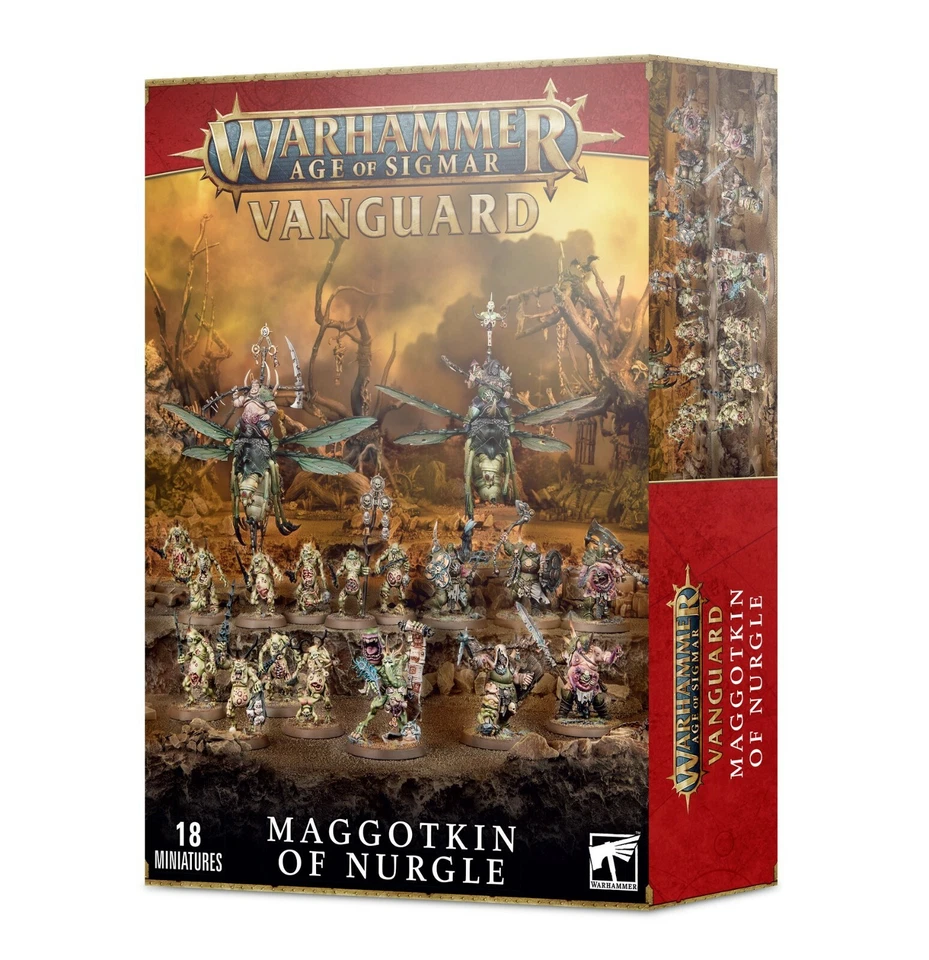 Spearhead: Maggotkin of Nurgle Warhammer AOS Age Sigmar 全新带盒 — 第 1/1 张图片