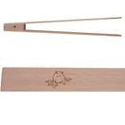 'Moody Frog' Wooden Cooking / Toast Tongs (TN00002058)