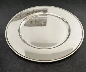 Georg Jensen Silver Place Plate Design 600Y Pyramid Pyramide Vintage Engraved - Picture 1 of 2