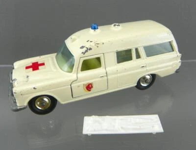 Vintage 1967 Matchbox Lesney Diecast King Size K-6 Mercedes Benz Binz Ambulance - Image 1 of 4