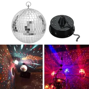 Disco Light Mirror Ball Portable Mirror Reflection Ball Hanging Mirror Disco - Picture 1 of 8