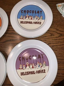 Pottery Barn Chocolate Dessert Plates 8 1/2" Delespaul-Havez 2002 - Lot of 10 - Picture 1 of 9