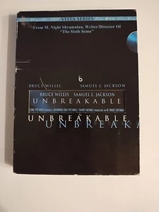 Unbreakable (DVD, 2001, 2-Disc Set) Free Shipping Buy 2 Get 1 Free 👀 Horror - Picture 1 of 2