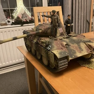 Panzer V Panther Extreme Metal 1/16 Hachette Kit Construido - Imagen 1 de 24