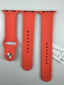 Oryginalny pasek sportowy OEM Apple watch 44MM 45mm 46MM różowy cytrusowy pasek inżynieryjny - Zdjęcie 1 z 10