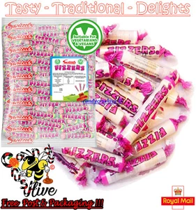 400g Swizzels FIZZERS Sherbet Obst Geschmack kohlensäurehaltige Kreide Süßigkeiten Retro Kinder