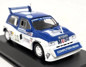 Modellino auto pressofuso Atlas 1/43 MG Metro 6R4 RAC Rally 1985 T. Pond R. Arthur - Foto 1 di 6