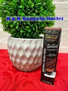 L.A. Girl Tinted Foundation Buildable Natural Finish Glm768 Warm Sienna 1 Oz - Picture 1 of 1