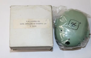 New David Clark LH Dome Drilled w/Inserts, PN 12880G-06, Boxed - Picture 1 of 4