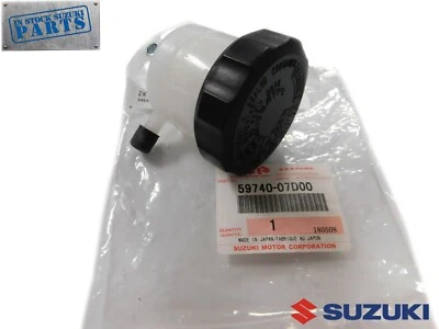  FRONT BRAKE MASTER CYLINDER RESERVOIR SUZUKI GSXR GSX-R 600 750 1000 OEM NEW - Image 1 of 4