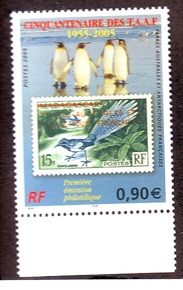 French Southern & Antarctic Territory Sc 360 NH ISSUE OF 2005 - PENGUINS - Image 1 of 1