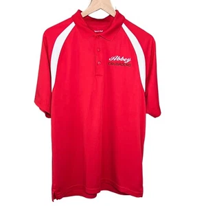 Herren Large Sport-Tek Athletic Performance Polo Abby Crusaders rot - Bild 1 von 4