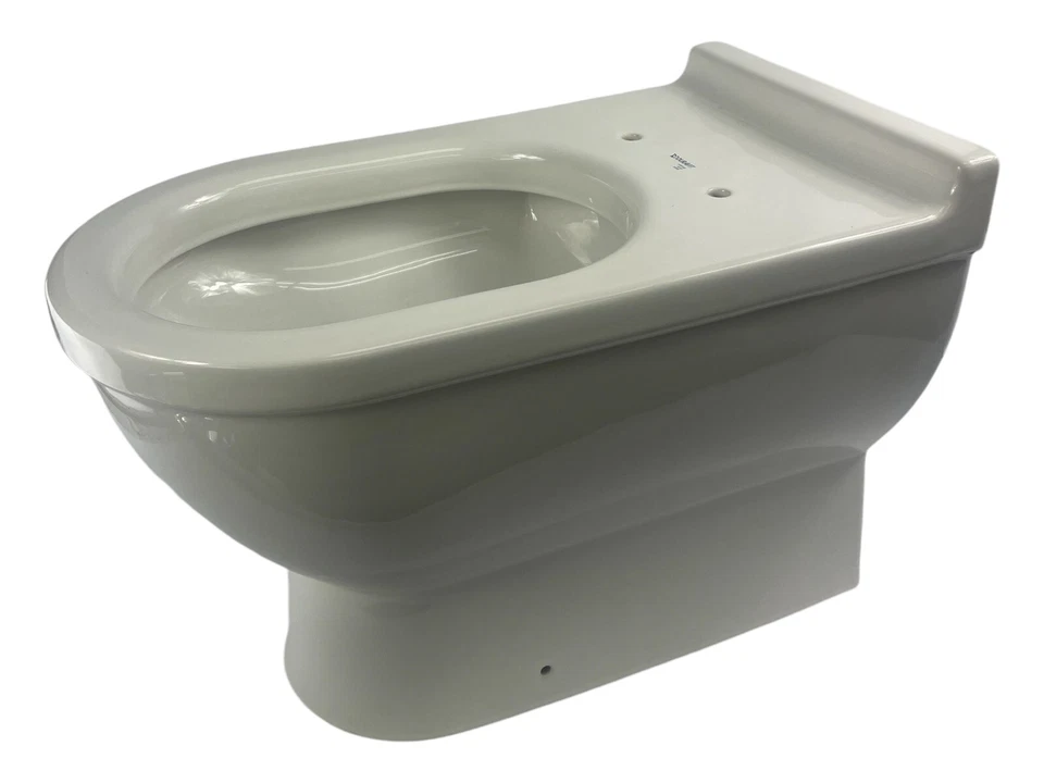 Duravit 2158090000 Starck 3 cuenco de inodoro alargado de montaje en piso áspero blanco Foto 1 de 4