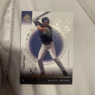 2000 SP Authentic - High Numbers (1553/2500) Number #94 Derek Jeter - Image 1 of 3