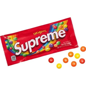 Brand New Supreme Skittles Candy - Picture 1 of 1