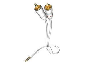 5,00m Inakustik Star Serie MP3 Cavo Audio Jack Rca 5,0m 5m - Picture 1 of 2