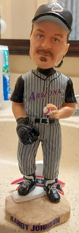 FOREVER COLLECTIBLES "LEGENDS OF THE DIAMOND" RANDY JOHNSON Big Unit BOBBLE HEAD Cover