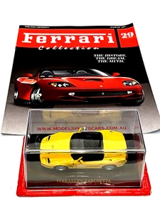 Ferrari Collection 1/43 Ferrari 550 Barchetta Yellow Model Car Magazine No.29 - Picture 1 of 15