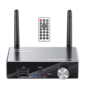 Wireless Bluetooth 5.3 Transmitter Receiver 3.5mm AUX To RCA HiFi Audio Adapter - Photo 1/21