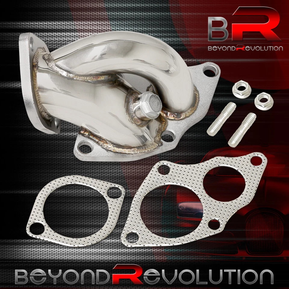 For 1992-1996 Lancer EVO 1 2 3 4G63T Stainless Steel TD05 Turbo Elbow Pipe - Image 1 of 3