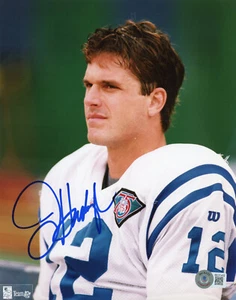 Jim Harbaugh Signed BAS COA Autographed 8X10 Colts Photo Autograph Auto Beckett - Picture 1 of 3