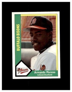 1990 CMC AAA Buffalo Bisons Armando Moreno #19