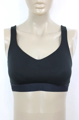 Nike Women's Sports Bra Dri Fit Black Indy Light Support Padded Size S - Image 1 of 4