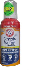 Simply Saline Nasal Mist Extra Strength Severe Congestion 4.6 oz Pack of 625.5