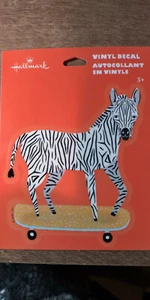 PUNZE VINYL AUFKLEBER ZEBRA - Bild 1 von 1