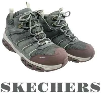 Skechers Glide-Step Atlan 158495 Hiking Boot Womens 9 Waterproof Work Gorp - Image 1 of 4