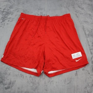 Nike Shorts Mens XL Red Jersey Elastic Waist Athletic Active Pull On Bottoms - Picture 1 of 13