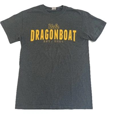 UCLA Bruins Dragonboat Racing Team Issued Shirt Small Gray Rowing Crew Vintage - Image 1 of 4
