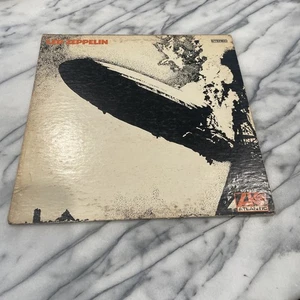 Disque vinyle Led Zeppelin I Lp erreur d'impression étiquette marron violet SD8216 1969 *Rare - Photo 1/4