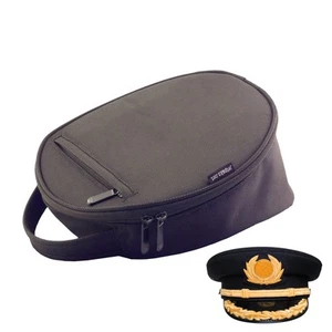 HATPAK Uniform Hat Carrying Case by JetPaks - Black. Does NOT fit Military Hats - Picture 1 of 2