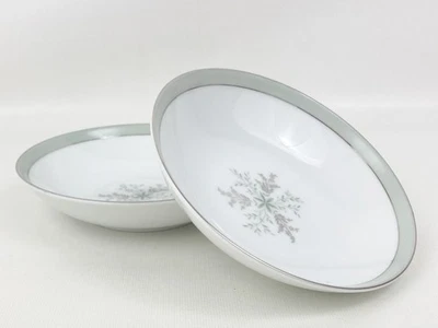 Vintage Noritake China Lucille Padrão #5813 Conjunto de 2 Tigelas de Molho de Sobremesa de Frutas - Imagem 1 de 4