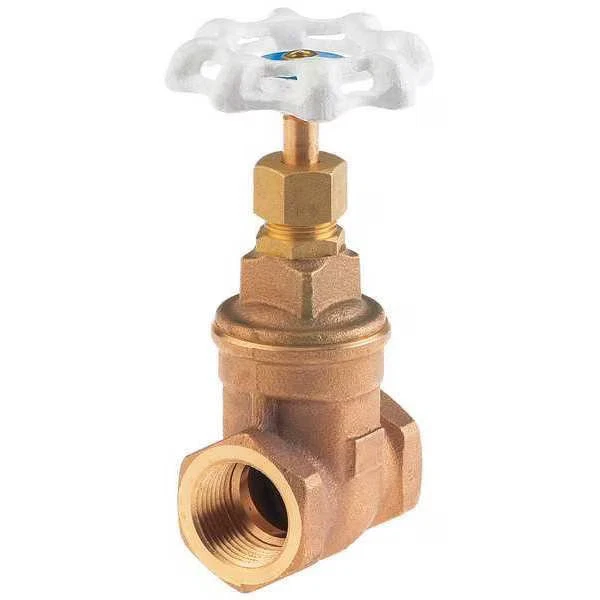 Milwaukee Valve Up105 1/2 Gate Valve,1/2 In.,Bronze - Image 1 of 1
