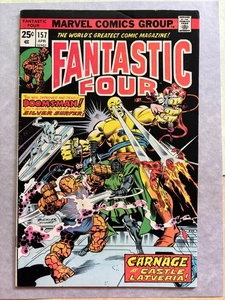 Fantastic Four #157 (Marvel Comics April 1975) Doomsday Shalla-Bal Silver Surfer - Bild 1 von 24