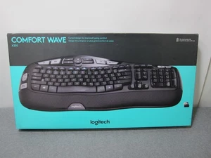 Logitech Comfort Wave Wireless Keyboard K350 - NEW/SEALED - Picture 1 of 6