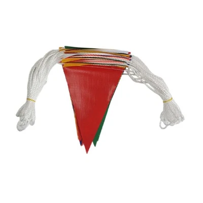 Pennant横幅旗帜98英尺多色节日庆典盛大开幕 — 第 1/4 张图片