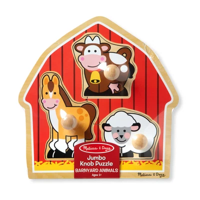 Melissa & Doug Jumbo Knob Puzzle  Friends - Image 1 of 4