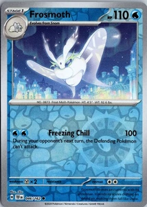 Frosmoth - SV05: Temporal Forces #046/162 Reverse Holo Common - Picture 1 of 2