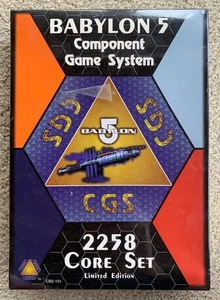 Babylon 5: Komponentenspiel Sys. Core Set, Limited Ed. CGS 2258, CB5-101 - VERSIEGELT! - Bild 1 von 6