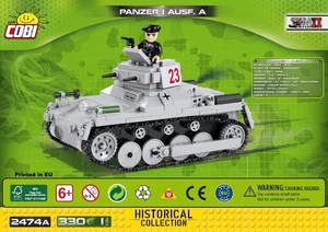 COBI® Bausatz 2474A Panzer I Ausf. B,  Ausgabe 2017 - Bild 1 von 14