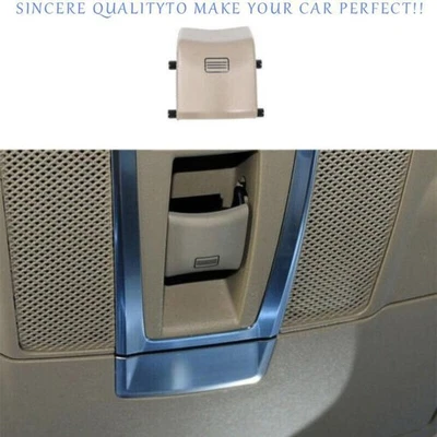 Para Mercedes-Benz ML GL 2012-2016 Beige Mate Techo Corredizo Botón Reemplazar Borde Foto 1 de 4