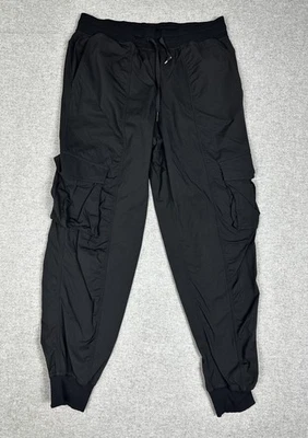 Pantalón cargo relajado Lululemon Dance Studio para mujer mediano negro tiro medio Foto 1 de 4