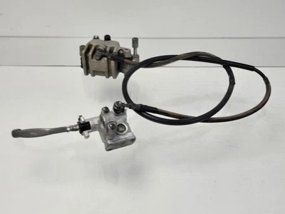 XR400R 1999 pinza de freno delantera soporte cilindro maestro palanca cable XR 400 R Foto 1 de 4