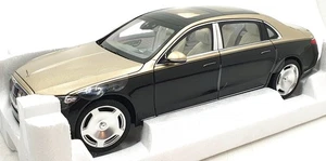 Norev 1/18 Scale Diecast 183917 - Mercedes-Maybach S-Class 2021 Gold/Black - Picture 1 of 5