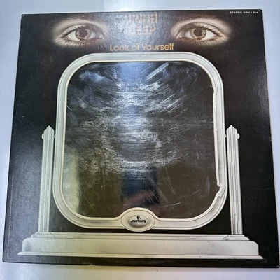 Look At Yourself Record Vinyl Uriah Heep Mercury SRM-1-614 Vintage Pressing - Image 1 of 4