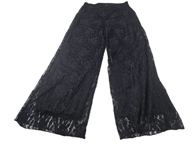 Pantalones de encaje Agenda de colección para mujer Petite M negros forrados con hadas góticas caprichosas Foto 1 de 4