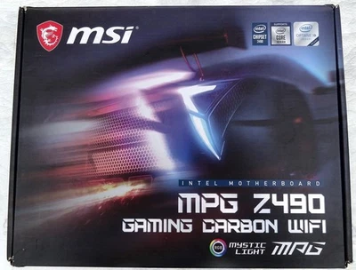 SCHEDA MADRE MSI MPG Z490 GAMING CARBON WIFI - LGA 1200 (FINO A 11900K) - Imagen 1 de 4